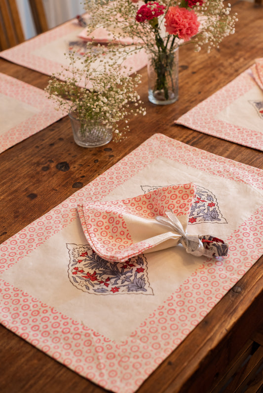 Baby Blossom Mats + napkins
