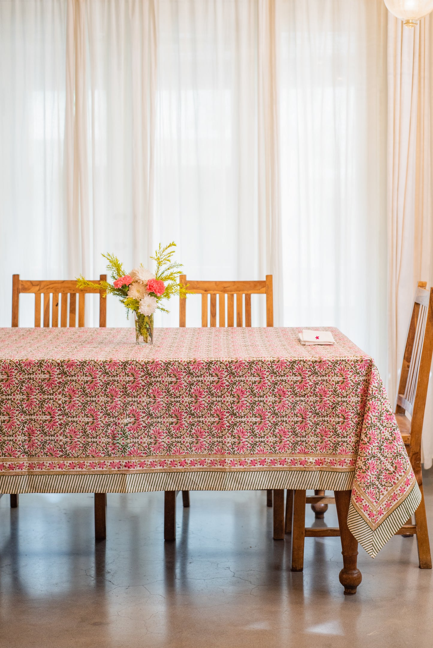 Lovely Lotus Tablecloth