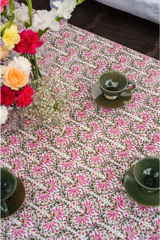 Lovely Lotus Tablecloth