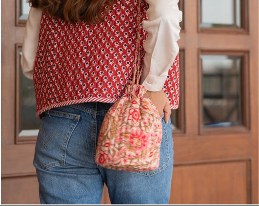 Bella Bucket Bag | Rosa