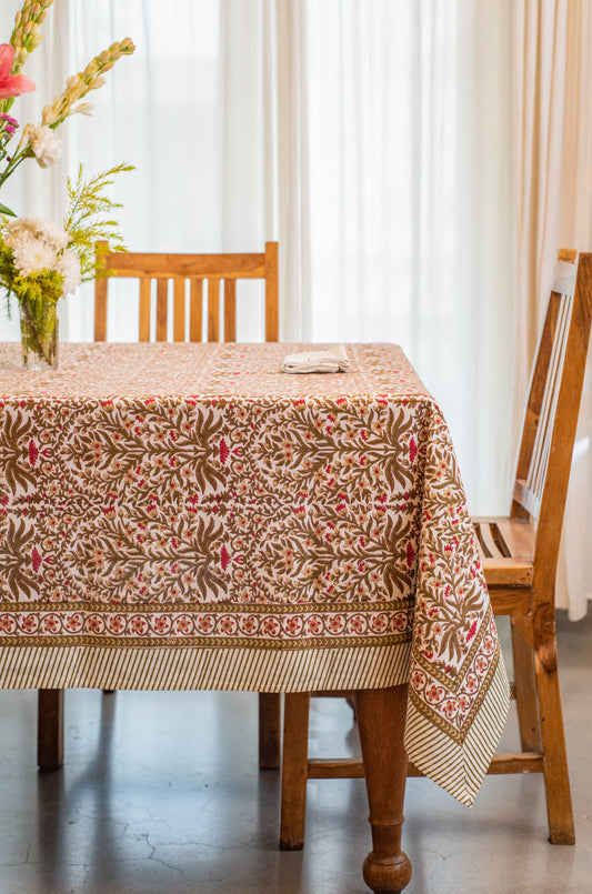 Ivory Amber Tablecloth