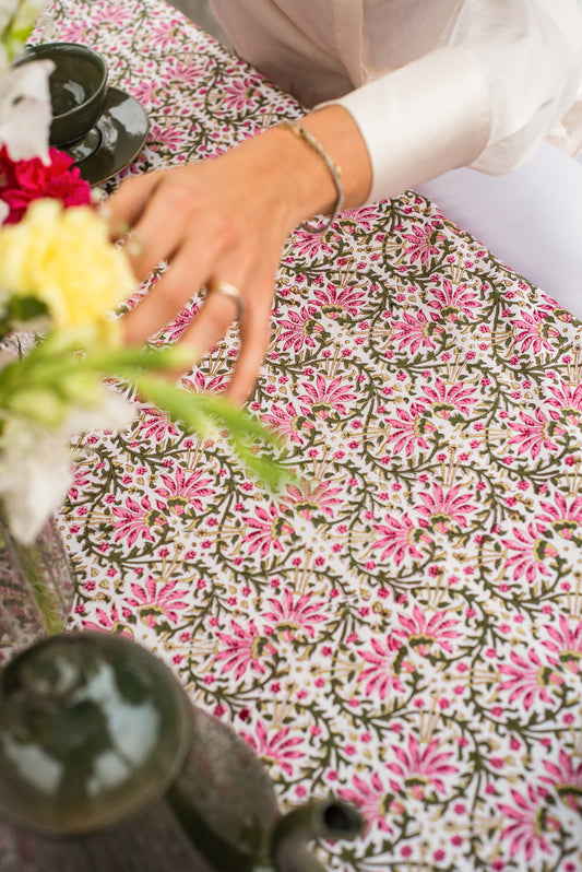 Lovely Lotus Tablecloth