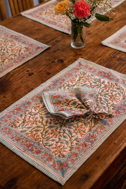 Jasmine Mats + napkins