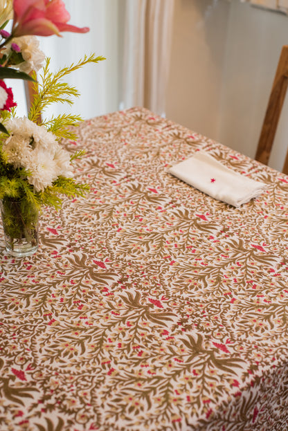 Ivory Amber Tablecloth
