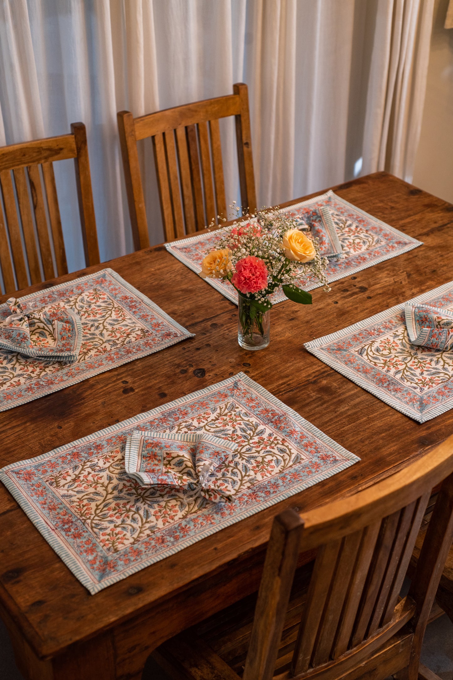 Jasmine Mats + napkins