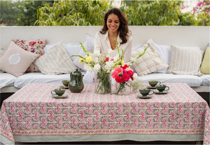 Lovely Lotus Tablecloth