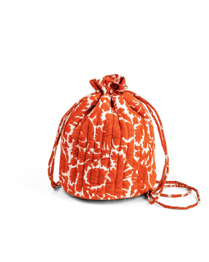 Bella Bucket Bag | Rosso